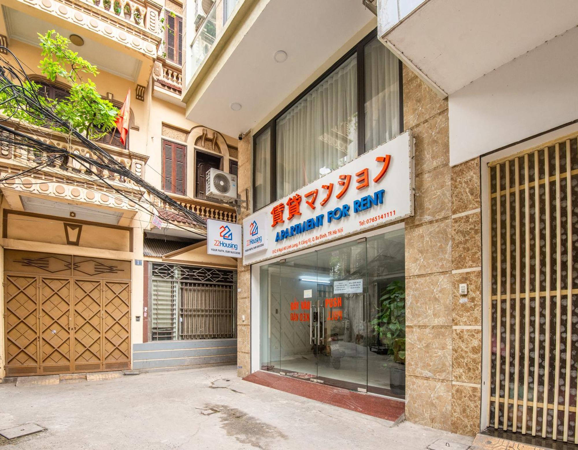 22Housing Hotel & Residence 60 Linh Lang Hanoï Extérieur photo